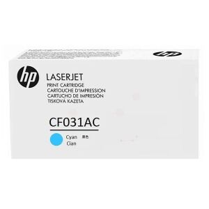 HP CF031AC Cyan LaserJet Toner Cartridge - HP