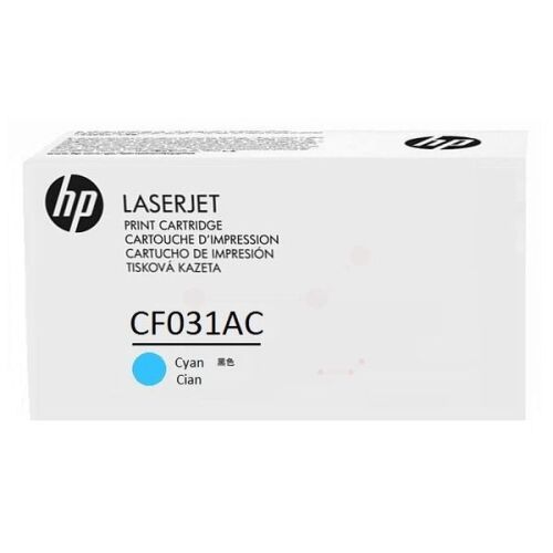 HP CF031AC Cyan LaserJet Toner Cartridge