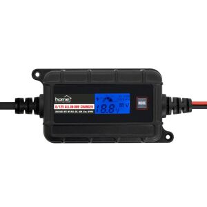 SAL SMC20 SMART Зарядно за акумулатор 6-12V/2A с LCD дисплей - Общо зарядно устройство за батерии