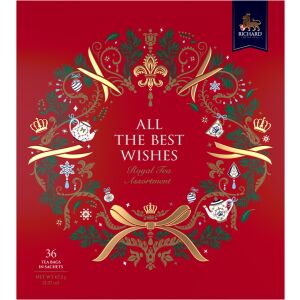 Richard Royal All The Best Wishes teaválogatás 67,2g (36 filteres/9íz) 114513571 - Teaválogatás