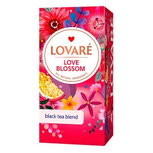 Lovaré Prémium Ízesített Tea Filteres, Love Blossom (Black tea) 24 filter 114513610 - Gyümölcstea