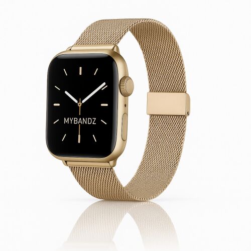 Apple Watch csatos milánói fém óraszíj /pezsgőarany/ 40/41 és 42mm 143150706