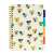 PUKKA PAD Floral Love Project Book, B5 spirálfüzet szív mintával