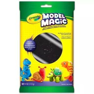 Crayola Model Magic Czarny, 113g Masa modelarska dla dzieci - Crayola