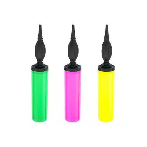 Pompka do dmuchania balonów w różnych kolorach