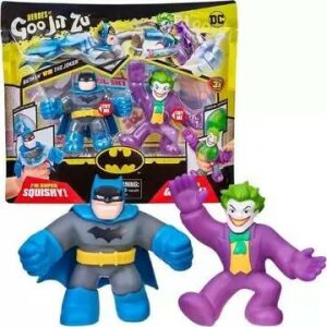 Goo Jit Zu DC Super Heroes Batman vs Joker Разтегливи екшън фигурки 2 броя - Goo Jit Zu