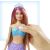 Detail tváre a trupu bábiky Barbie Dreamtopia Morská panna so svetielkami v dúhe