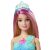 Nahaufnahme von Barbie Dreamtopia Glitzernde Meerjungfrau Puppe Gesicht mit Tiara