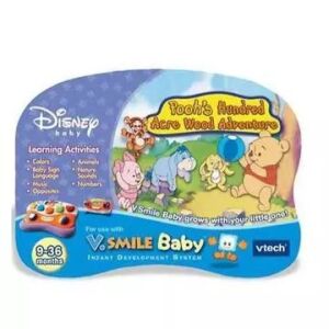 V. Smile Baby Winnie Puuh Hundert-Morgen-Wald Abenteuer Programm Kassette für frühes Lernen, 9-36 Monate - VTech