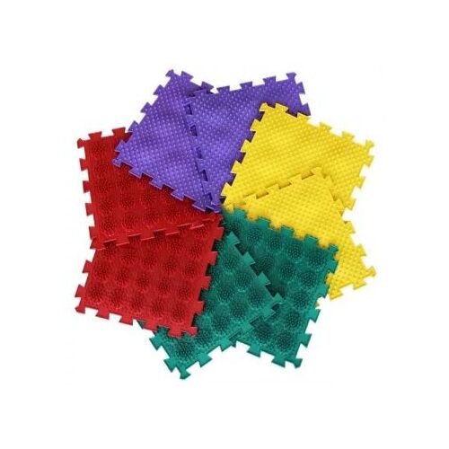 Ortho Puzzle: Set ortopedskih masažnih prostirki - 8 dijelova, čičak 122925108