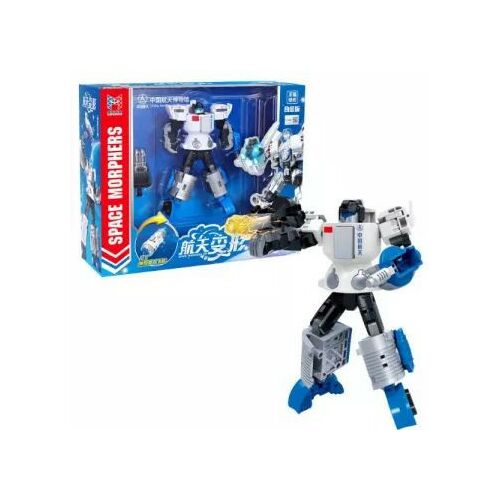 Űrmorfer Műhold Transzformer Játék Robot Figura