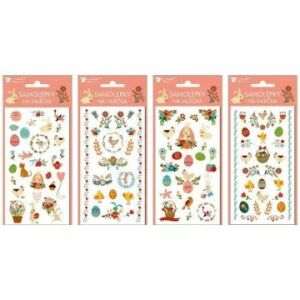 Húsvéti tojásdekoráló gélmatrica nyuszi és csibe mintával - többféle 122925764 - Matrica, mágnes