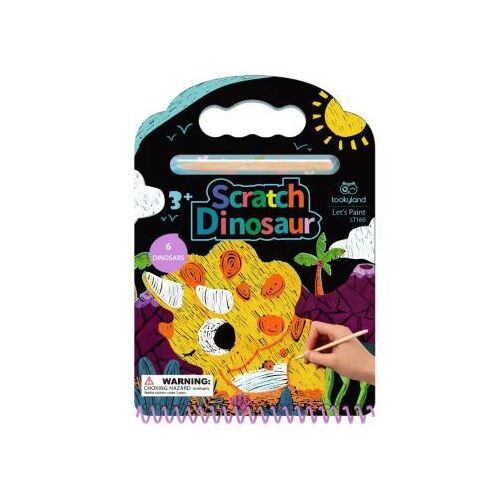 Tookyland: set de desen care se răzuiește - dinozauri 122926009