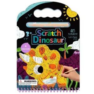 Tookyland: škrabacie obrázky - dinosaury 122926009 - Súpravy pre umenie a remeslá