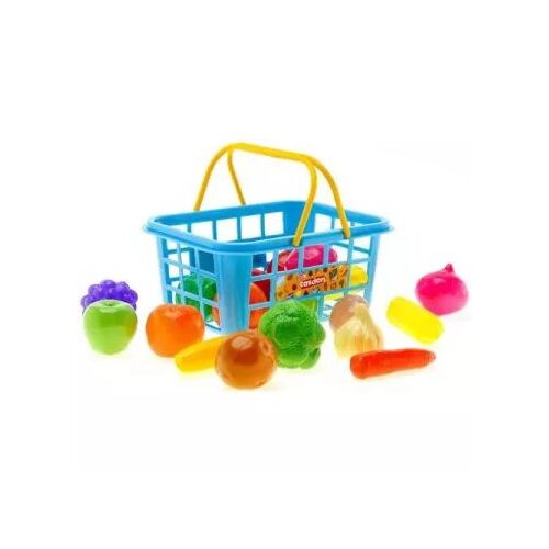 Set za igru košara s voćem i povrćem, set igračaka za hranu