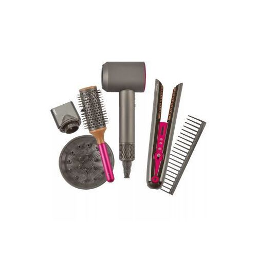 Dyson Supersonic Deluxe set za stiliziranje za djecu: Igračka sušilo za kosu, četka, pegla za kosu i češalj