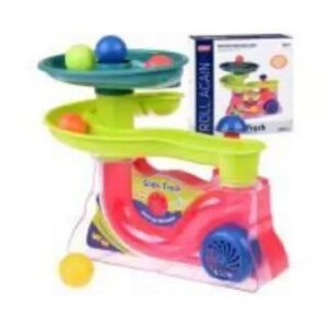 Електрическа golyópálya играчка с цветни топки и електронни звукови ефекти, насърчава двигателните умения и координацията око-ръка - Galaxy