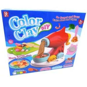 Color Clay DIY gyurmaszett tésztakészítővel, kreatív játék gyerekeknek - Manyuk Toys