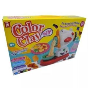Color Clay DIY konyhai gyurmaszett repülő alakú nyomóval, formázó eszközökkel - Manyuk Toys