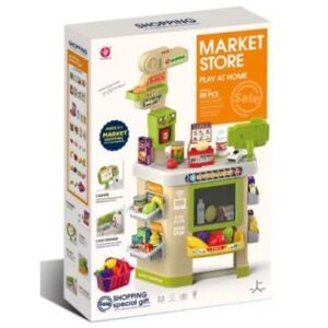 Комплект супермаркет, 67 части - зелен, 87 см 122927199 - Manyuk Toys