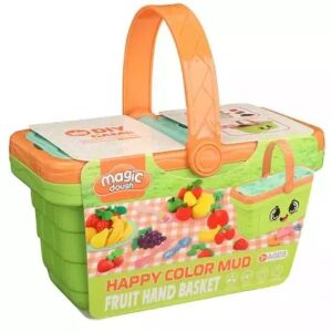 Kosz z owocami z plasteliny 143004387 - Magic Toys