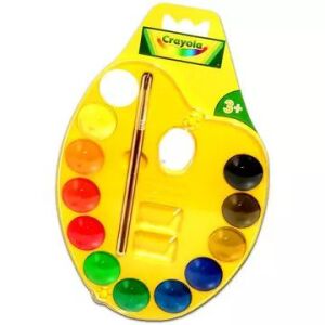 Crayola: Akwarele z paletą malarską 122927541 - Crayola