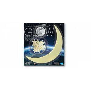 4M Sötétben világító hold és csillagok 146069617 - Baba & Tipegő