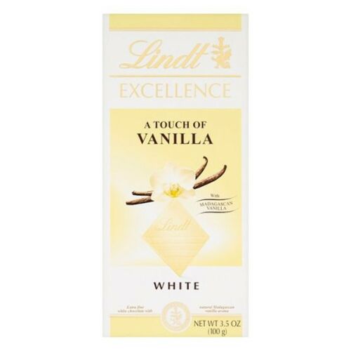 Lindt Excellence White Vanilla fehércsokoládé 100g - Csokoládé