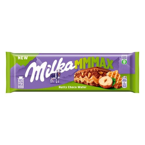Csokoládé MILKA MMMax Nutty Choco Wafer Ostyás-Mogyorós 270g 122973675