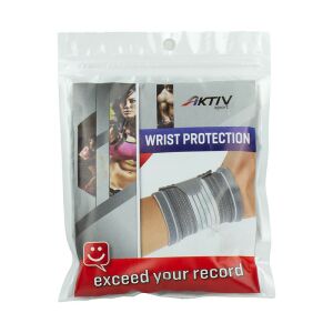 Csuklóvédő Aktivsport tépőzáras neoprén-latex Méret S 122982267 - Ízületi rögzítő