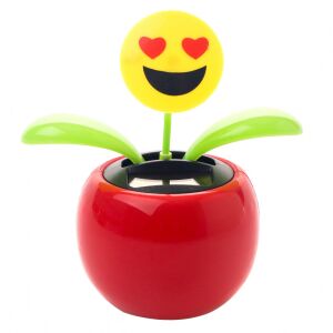 Hoff smile napelemes mosolygós figura szív szem emoji-val - Nonbrand Napelemes lámpa