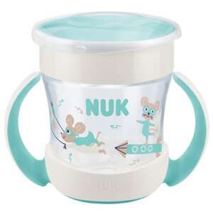 NUK Mini Magic Cup 6+ varázslatos pohár 160ml - egér 40270358 Itatópoharak, poharak