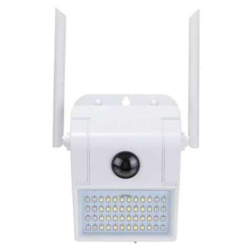 Wall-Mounted Security Camera with LED Light