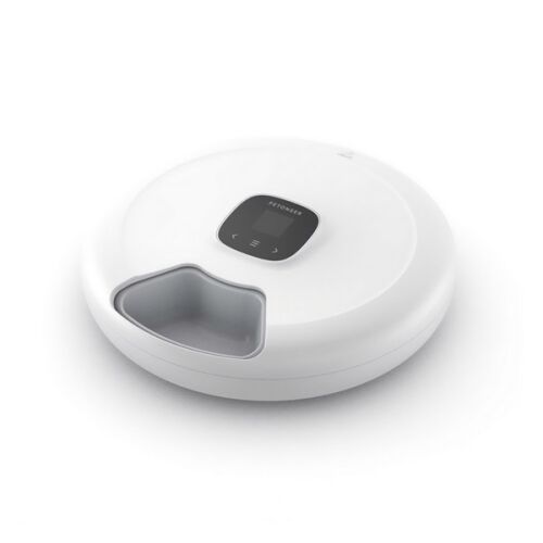 PETONEER NUTRISPIN okos állateledel adagoló (6 rekesz, TFT képernyő, időzítő, mobil vezérlés) FEHÉR 114532482