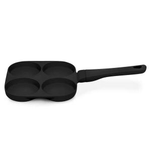 Berlinger Haus Black Rose Collection 4 lyukú hamburgersütő serpenyő tapadásmentes bevonattal