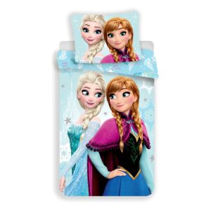 Lenjerie de pat Disney Frozen Albastru deschis 140x200cm - Design interior