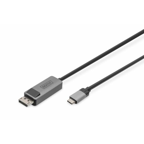 Cablu adaptor bidirectional USB tip C la DisplayPort Digitus 114533213