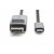 DIGITUS Adaptor cablu PREMIUM 8K 30Hz USB Tip C/DisplayPort 1.4 bidirecțional 2m 114533218