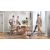 Collage: Bosch BCS1041WAC cordless vacuum cleaner in various poses