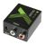 Techly IDATA SPDIF-3 Multiconnection RCA Fekete csatlakozó átalakító 114533376