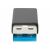 Digitus AK-300524-000-S USB A USB-C jack Fekete csatlakozó átalakító 114533419