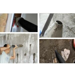 Bigstren 21506 Vákuumpisztoly fugázáshoz, 4 fúvóka 850ml fekete 114534020 - Bigstren