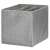 Springos gray fabric storage box with multiple sections