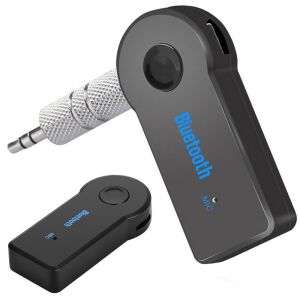 VG-10062 - Hangrögzítő bluetooth aux mini jack adapter, fekete 114534396 - Verk Group
