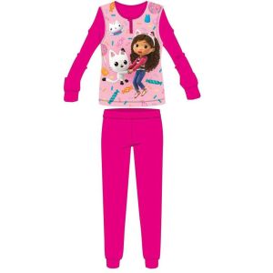 Nickelodeon Gabi babaháza rózsaszín pizsama szett, 3-4 éves méret - Nickelodeon Gyerek pizsama, hálóing