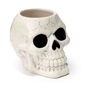 Kerámia Virágcserép - Antikolt Koponya