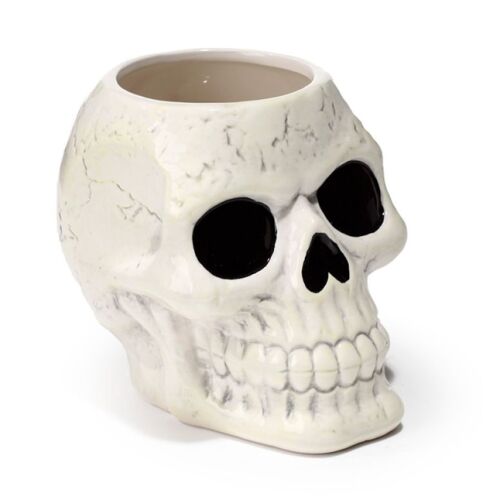 Kerámia Virágcserép - Antikolt Koponya