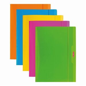 Aktentasche A4 mit Gummiband Color Blocking blau 126206938 - Aktenordner