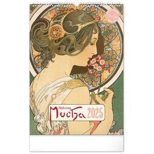 Realsystem 330 x 460mm 2023 Falinaptár - Alphonse Mucha (6094-AM) 121393595 - REALSYSTEM