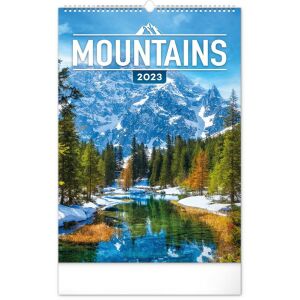 Realsystem 330 x 460mm 2023 Falinaptár - Mountains (6094-MO) 120274288 - REALSYSTEM